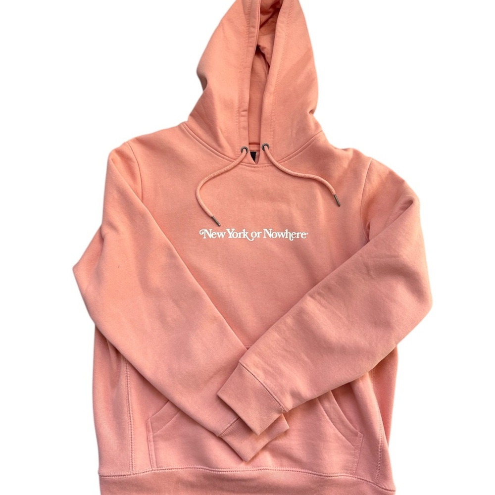 NEW YORK OR NOWHERE Peach Hoodie